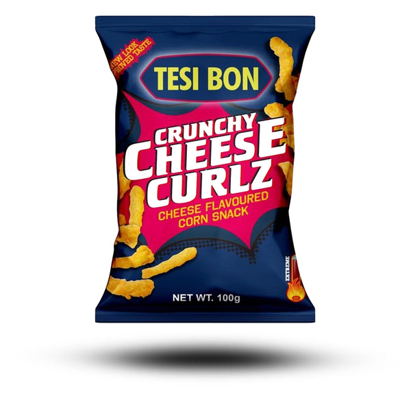 TesiBon Crunchy Cheese Curls 100g