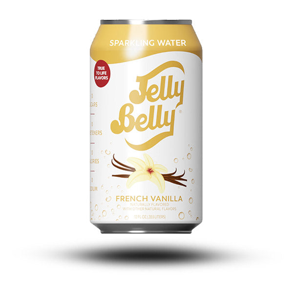 Jelly Belly French Vanilla Sherbet Sparkling Water 355ml