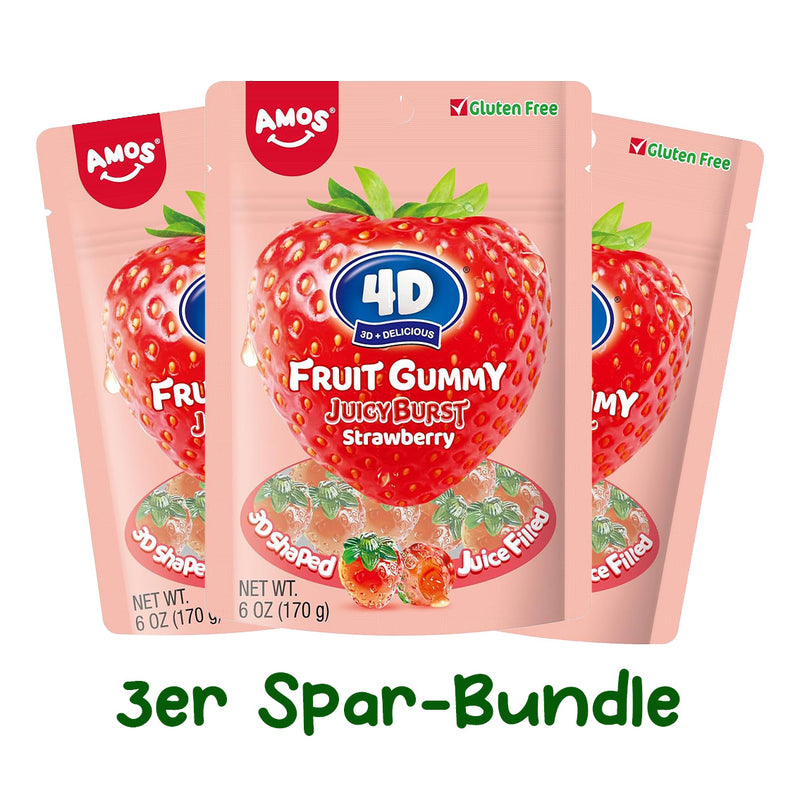 Amos 4D Gummy - 3er Spar Bundle