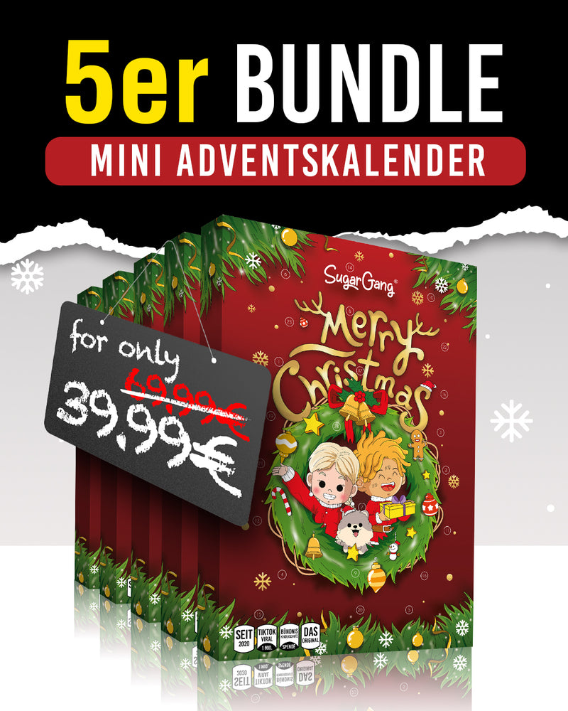 5er Spar Bundle - SugarGang Mini Adventskalender