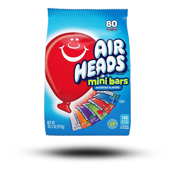Airheads Mini Bars Assorted 912g