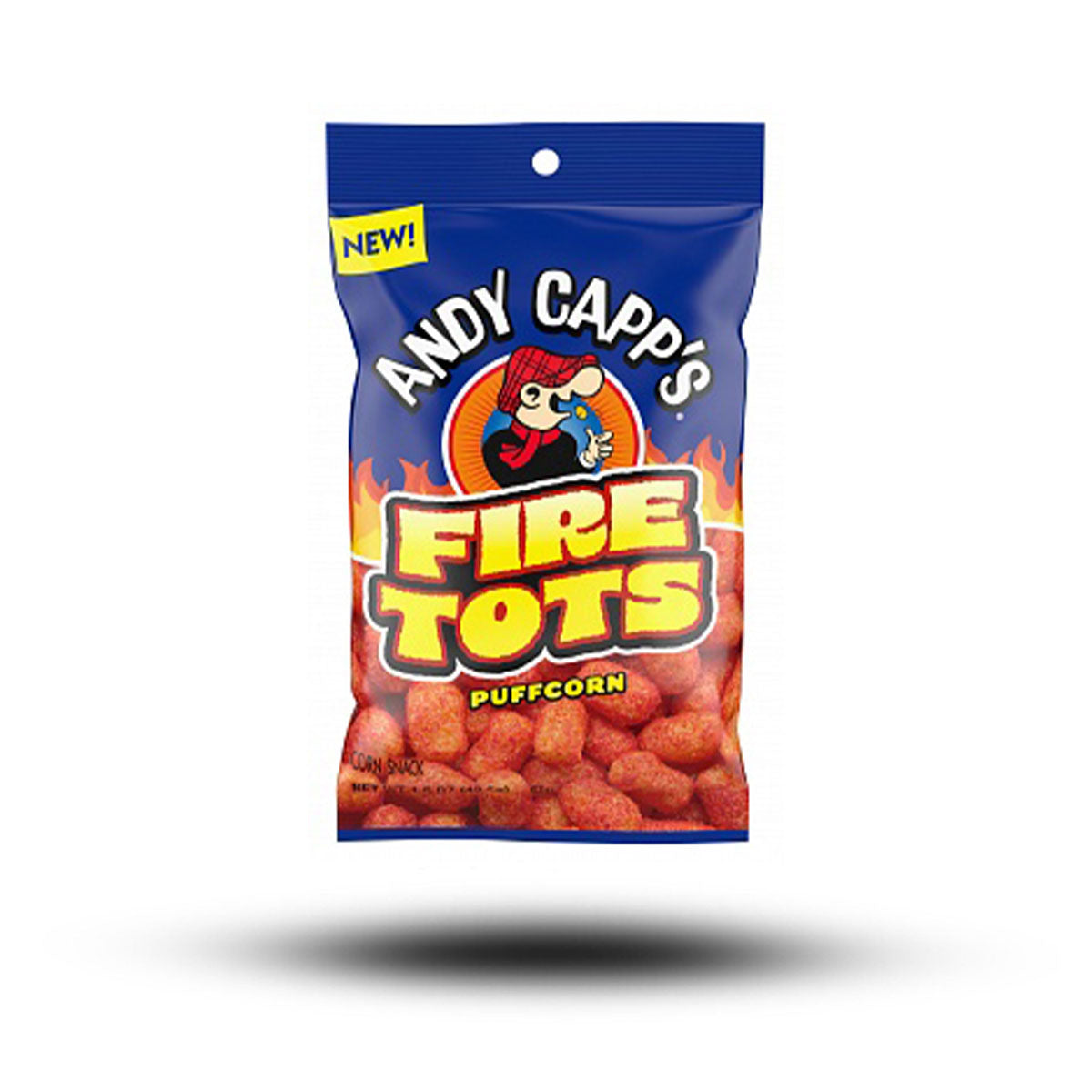 Andy Capp's Fire Tots Puffcorn 43g