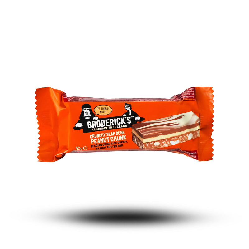 Brodericks Cake Bar Crispy Peanut Butter 50g