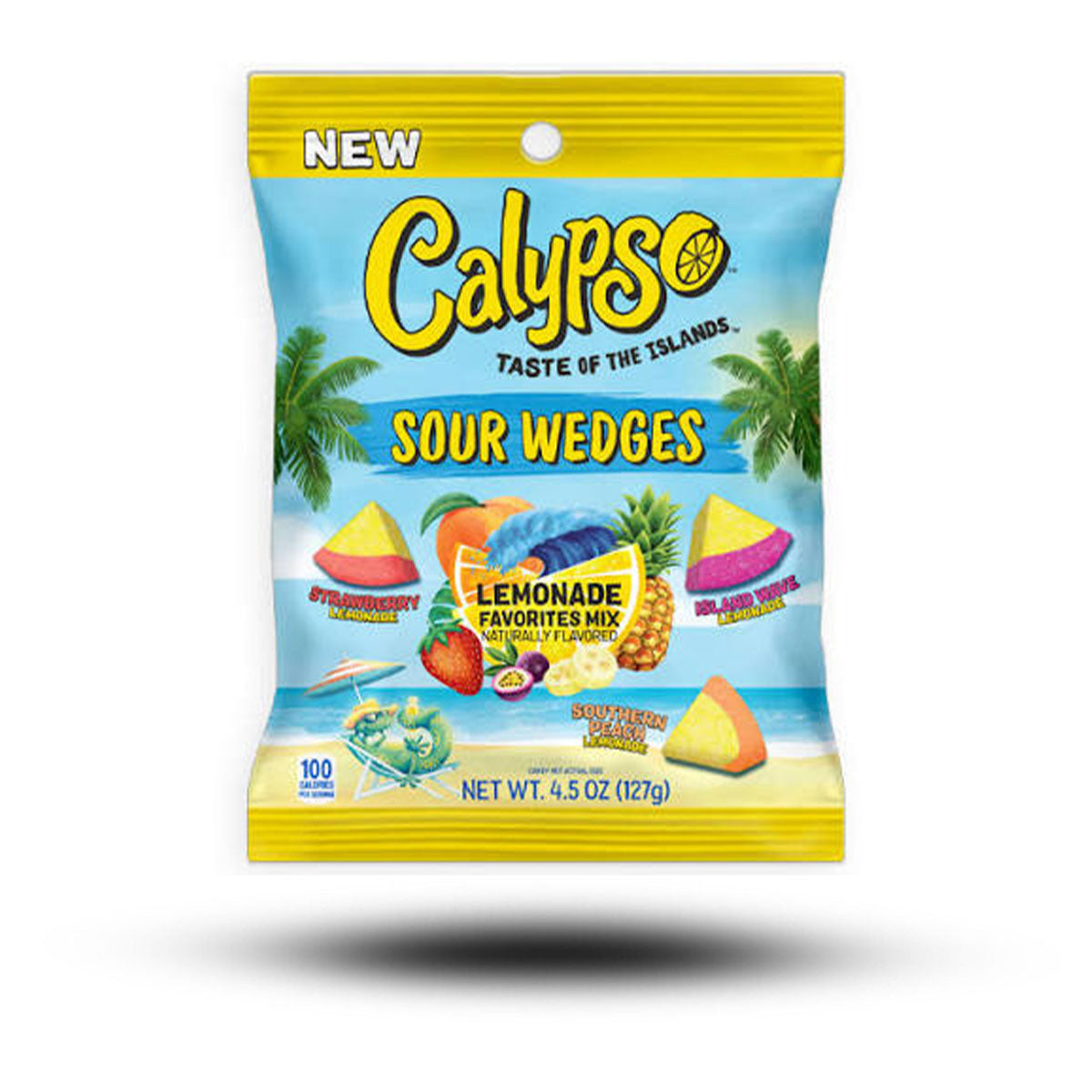 Candy Calypso Lemonade Sour Wedges 99g