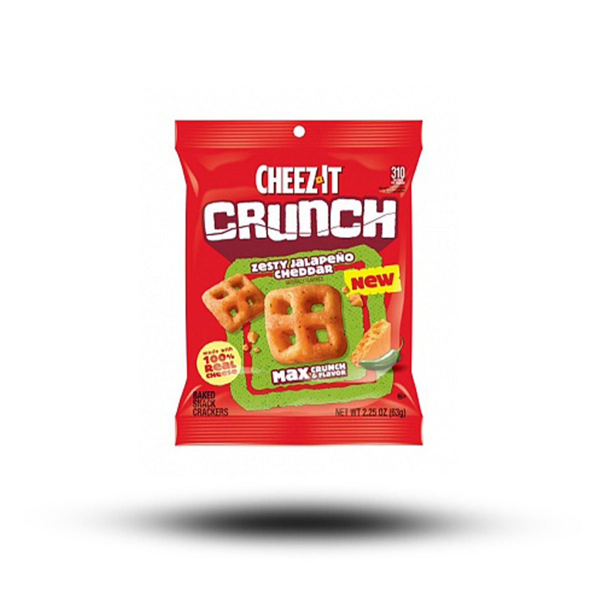 Cheez-It Crunch Zesty Jalapeno Cheddar 63g