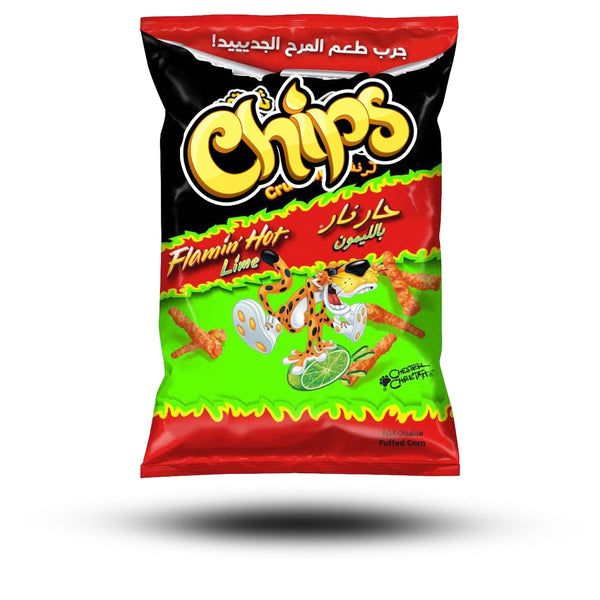 Chips Flamin Hot Lime Crunchy 190g