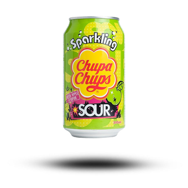 Chupa Chups Drink Sour Green Apple 345ml