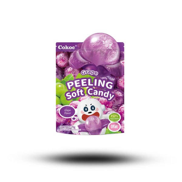 Cokoc Peelable Soft Candy Grape 75g