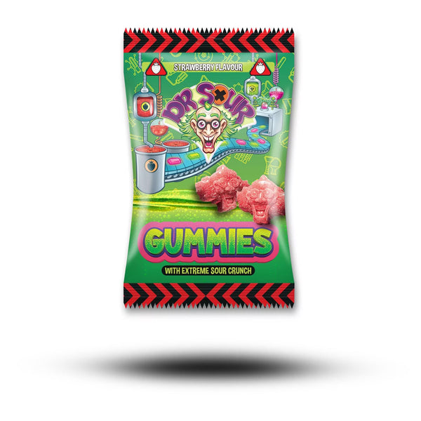 Dr Sour Gummies Strawberry 200g