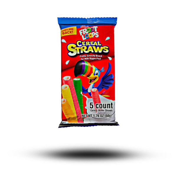 Kellog’s Froot Loops Cereal Straws 50g