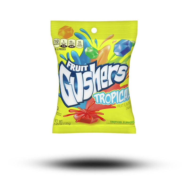 Fruit Gushers Tropical Bag 120g