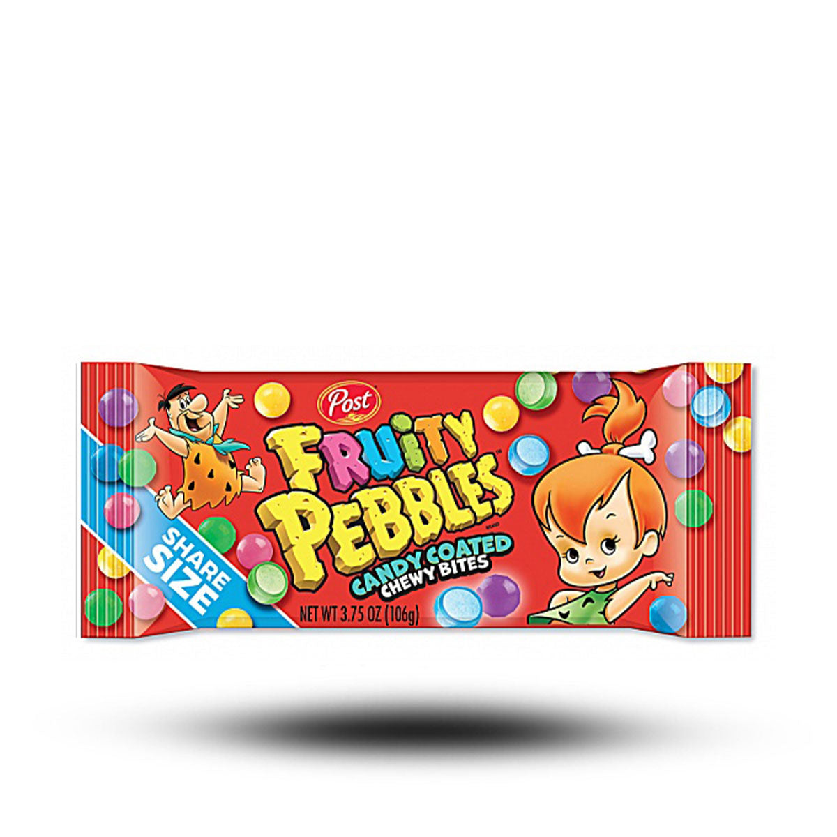 Fruity Pebbles Candy Coated Chewy Bites Share Size 106g