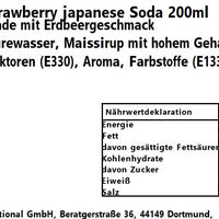 Ramune Strawberry Soda 200ml