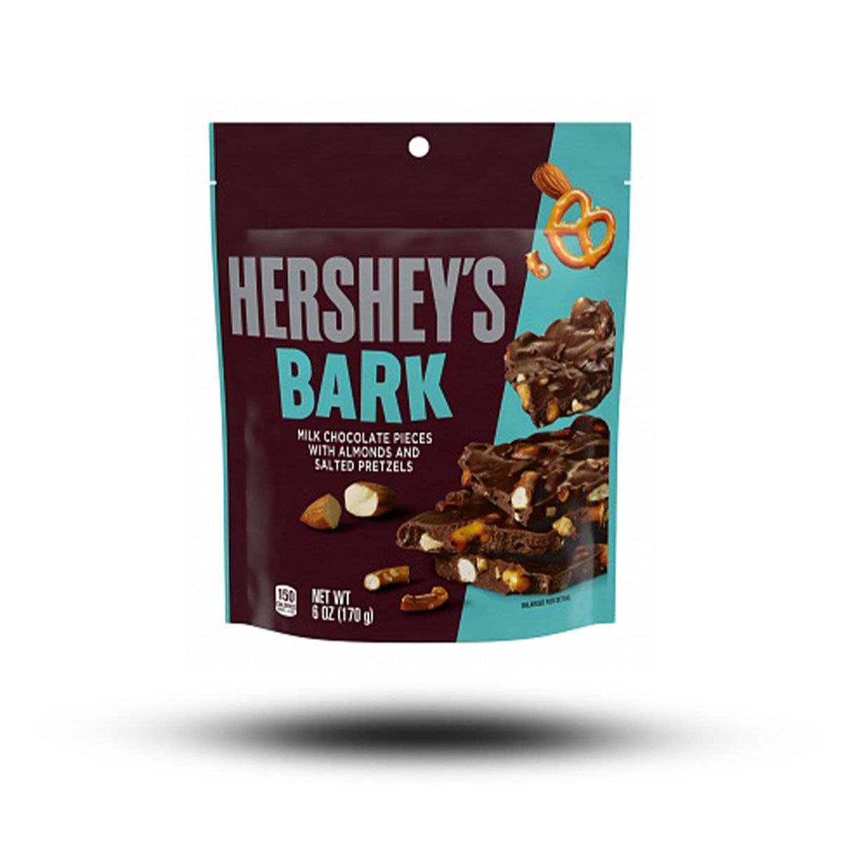 Hershey's Bark with Almonds & Salted Pretzels 170g