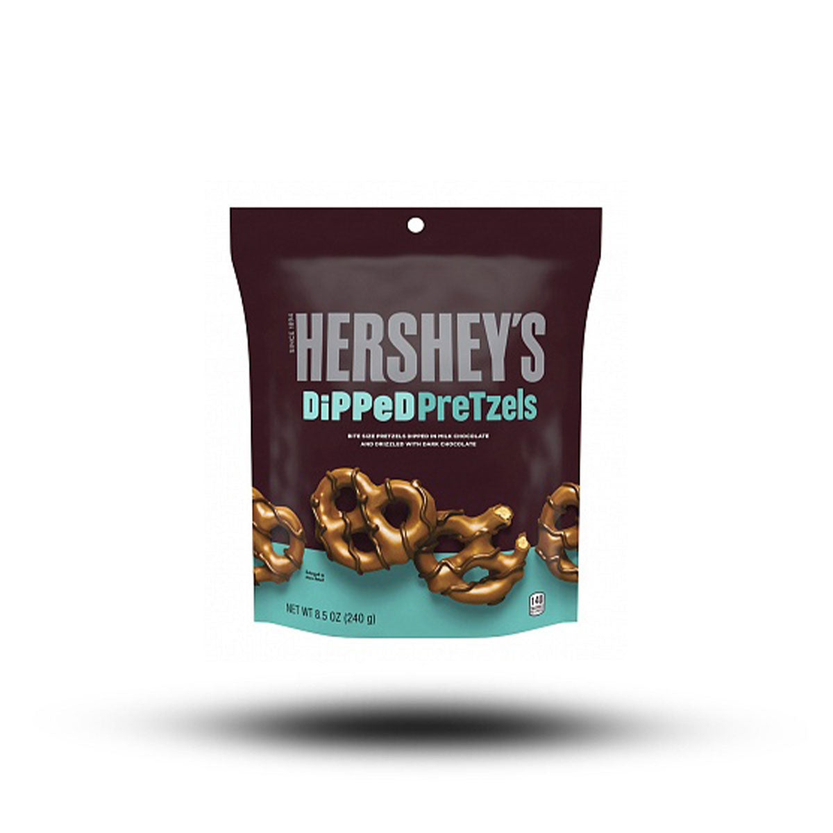 Hershey's Dipped Pretzels Milk Chocolate 240g