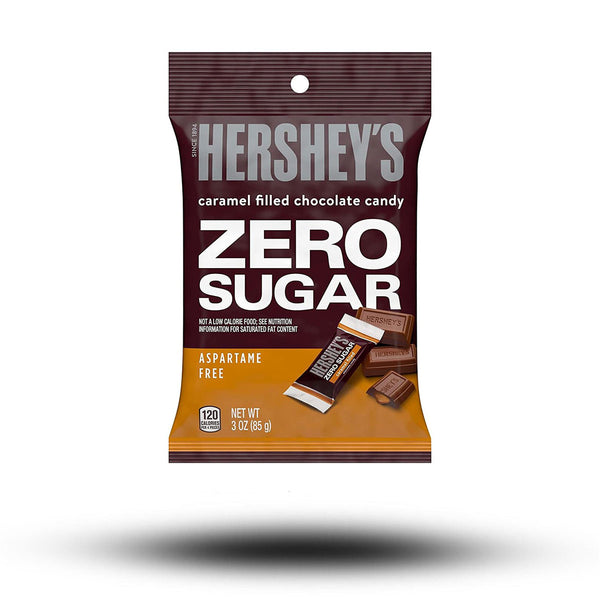 Hersheys Zero Sugar Chocolate with Caramel 85g