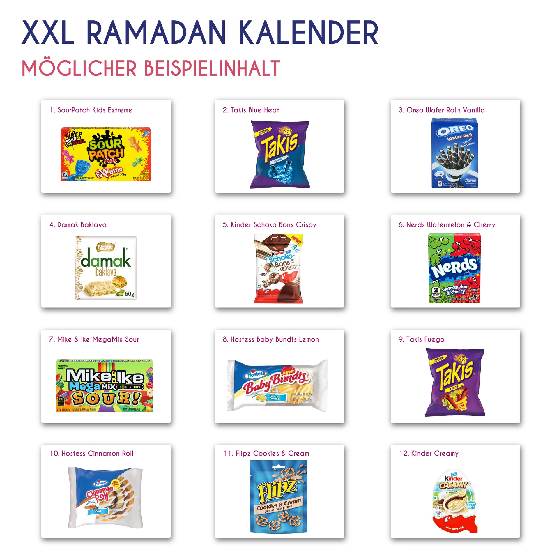 Ramadan Kalender, Ramadan Kalender, Ramadan Kalender, Ramadan Dekoration,  Countdown Kalender - .de