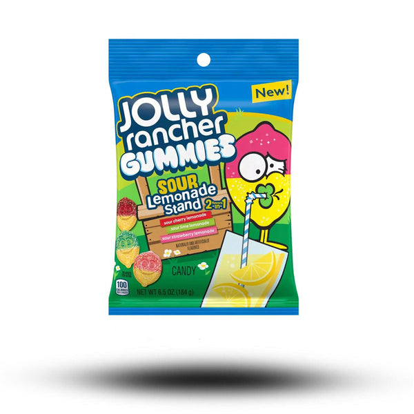 Jolly Rancher Gummies Sour Lemonade 184g