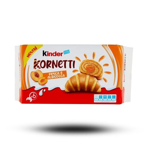 Kinder Kornetti Pesca e Albicocca 252g MHD:29.09.2024