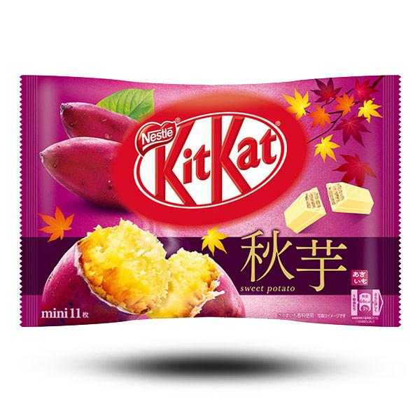 Süßigkeiten aus aller Welt, asiatische Süßigkeiten, japanische Süßigkeiten, internationale Süßigkeiten, Süßigkeiten bestellen, Sweets online, japanische Schokolade, Kitkat Mini Sweet potato