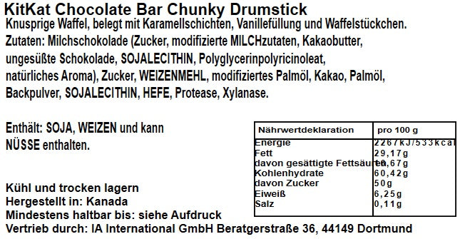 KitKat Chunky Drumstick 48g