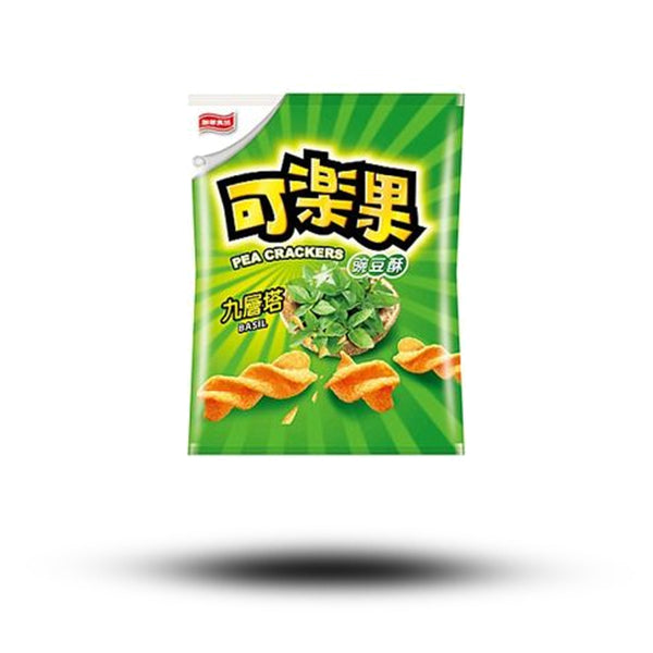 Koloko Pea Crackers Basil 48g