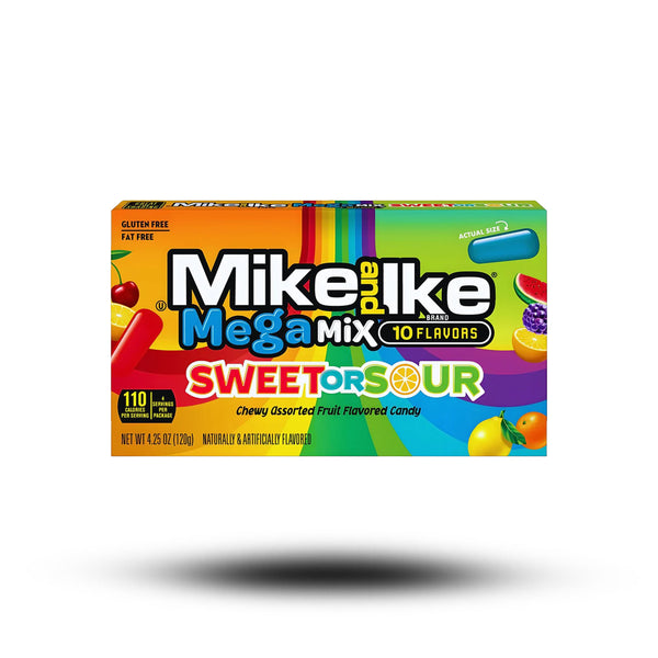 Mike & Ike Mega Mix Sweet or Sour 120g