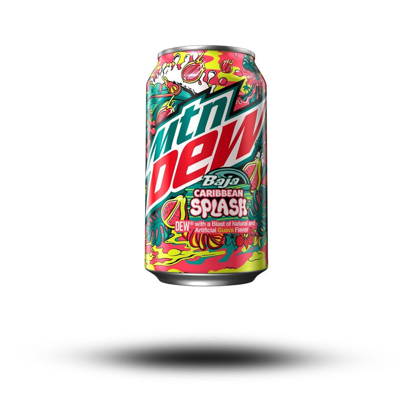 Mountain Dew Baja Carribean Splash 355ml