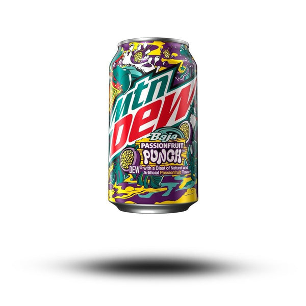 Mountain Dew Baja Passionfruit Punch 355ml