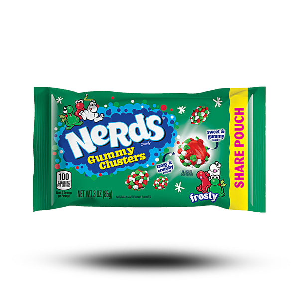 Nerds Frosty Gummy Clusters Share Pouch 85g