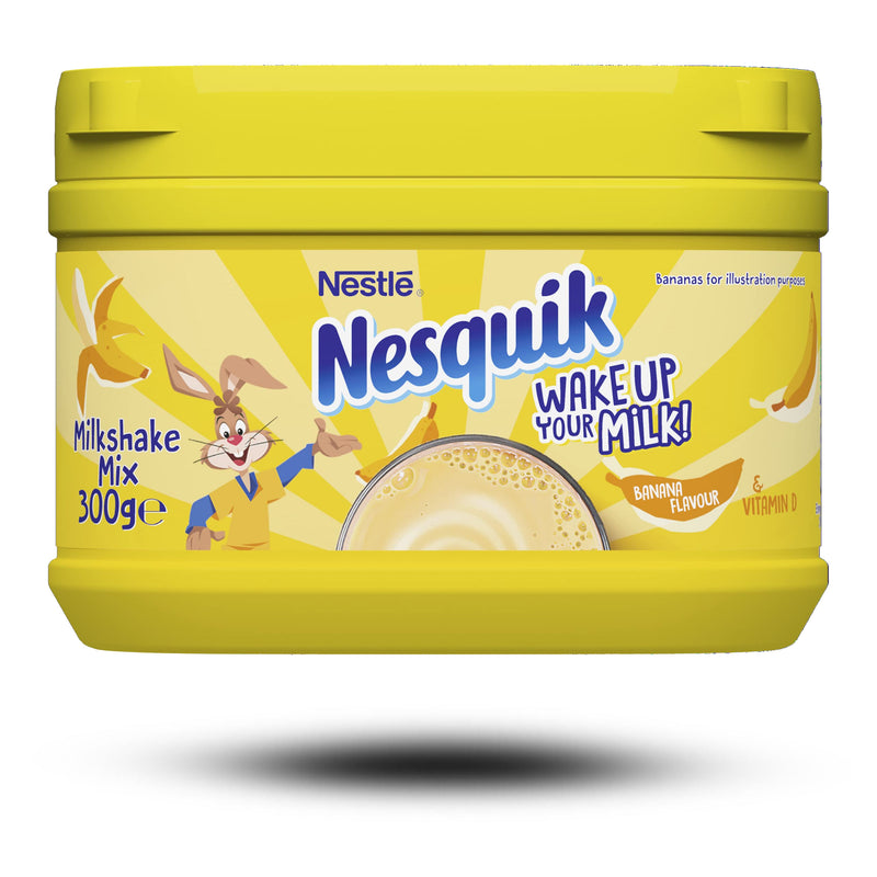 Nesquik Banana Milkshake Powder Tub 300g