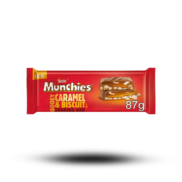 Nestle Munchies Gooey Caramel & Biscuit Sharing Bar 87g