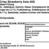 Oreo Mini Cocoa Crisp Strawberry Asia 40g