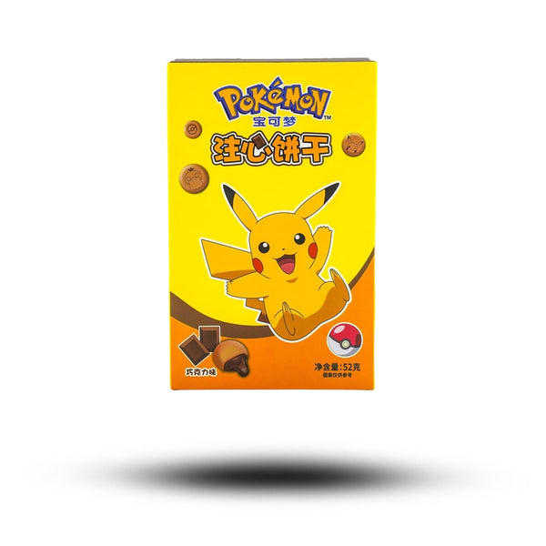 Pokémon Filled Cookies Chocolate Asia 52g