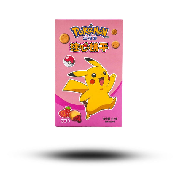 Pokémon Filled Cookies Strawberry Asia 52g