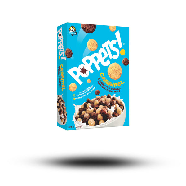 Inventure Poppets Toffee & Cocoa Balls Cereal 275g
