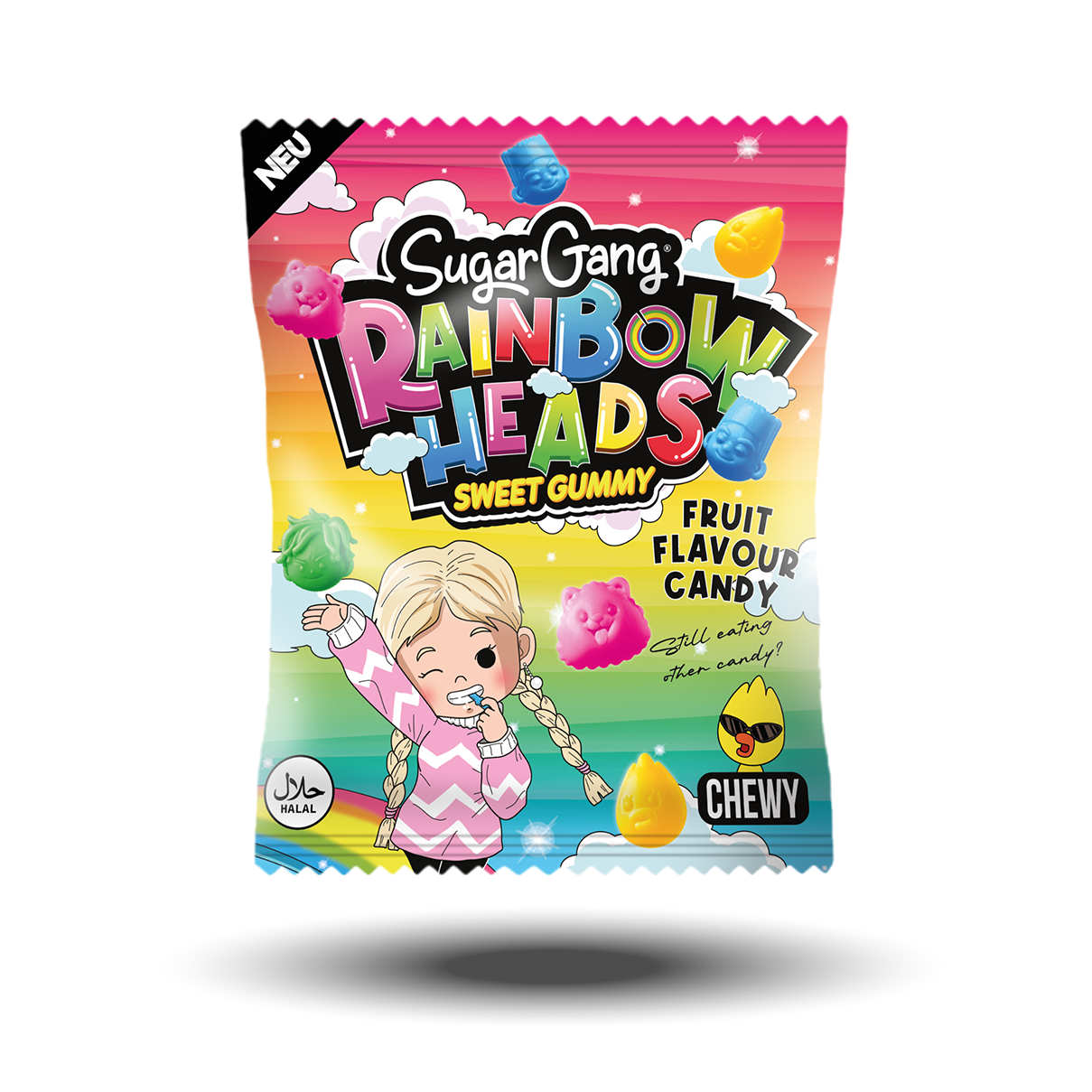 SugarGang Rainbow Heads