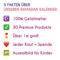XXL Ramadan Kalender || Spätbucher-Rabatt || Lieferung nach Ramadanbeginn