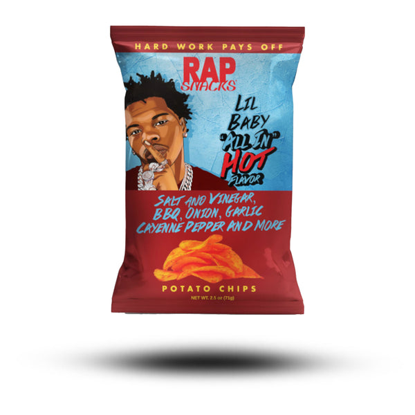 Rap Snacks Lil Baby All in Hot 71g
