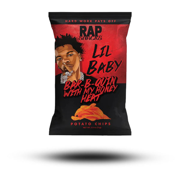 Rap Snacks Lil Baby Bar-B-Quin with my Honey Heat 71g