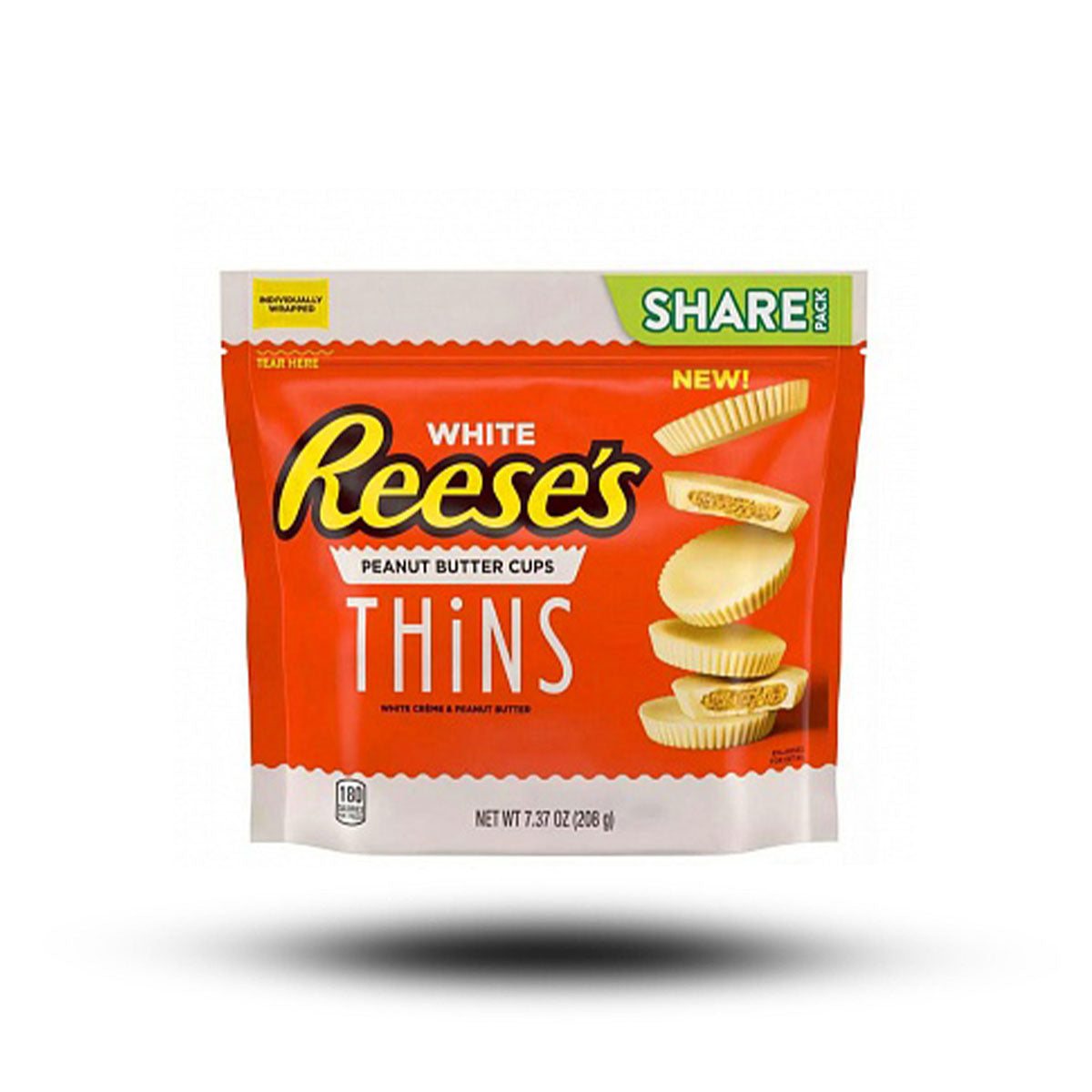 Reese's Peanut Butter Cups Thins White 208g
