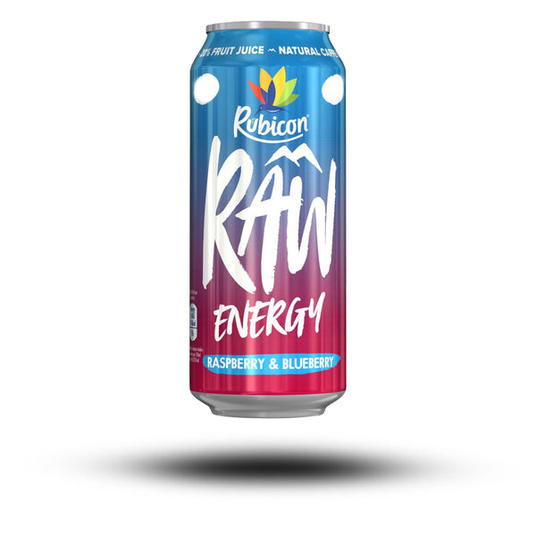 Rubicon Raw Energy Raspberry/Blueberry 500ml