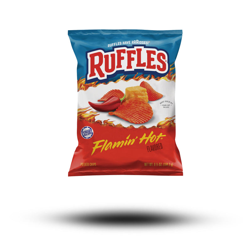 Ruffles Flamin Hot Potato Chips 184g