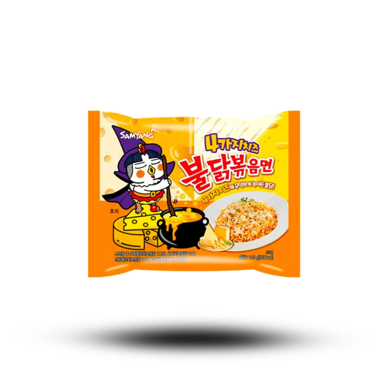 Samyang Buldak Hot Chicken Ramen Quattro Cheese Flavors 145g