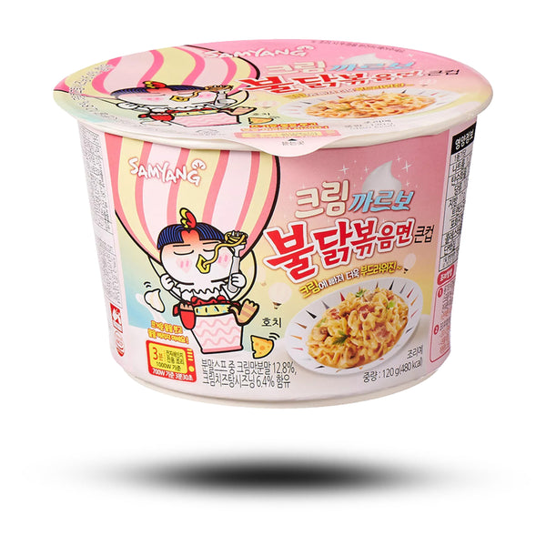 Samyang Ramen Hot Chicken Cream Carbonara Big Bowl 120g