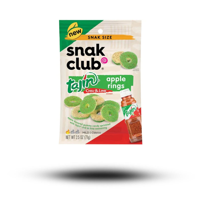 Snack Club Tajin Apple Rings 71g