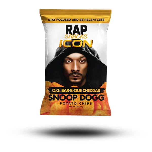 Rap Snacks Cheddar BBQ Snoop Dogg 71g