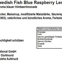 Swedish Fish Blue Raspberry Lemonade 102g