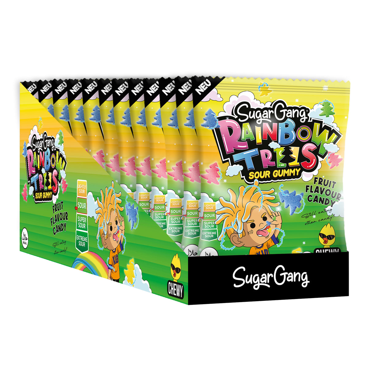 SugarGang Rainbow Trees 12x90g