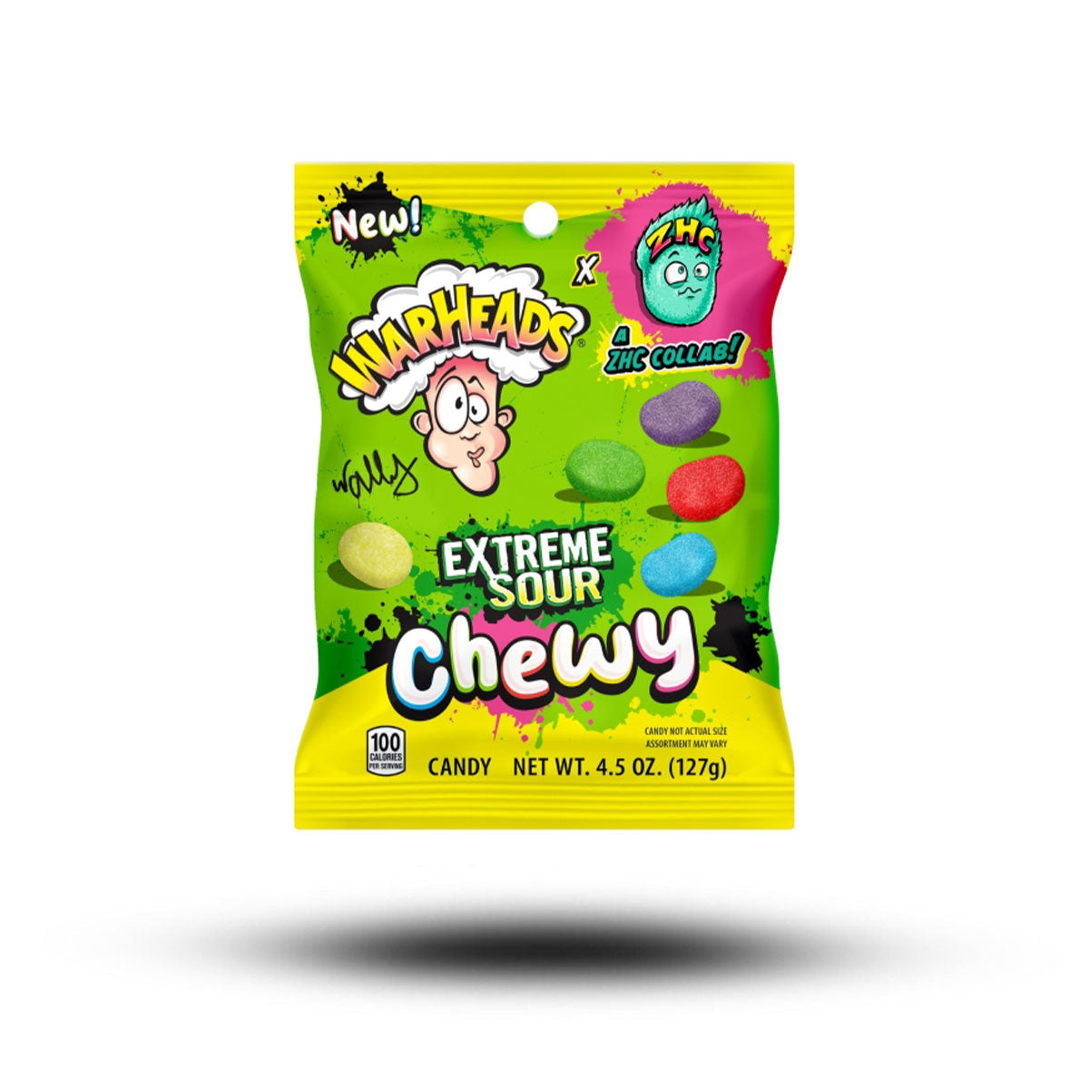 Warheads Extreme Sour Chewy Candy 127g